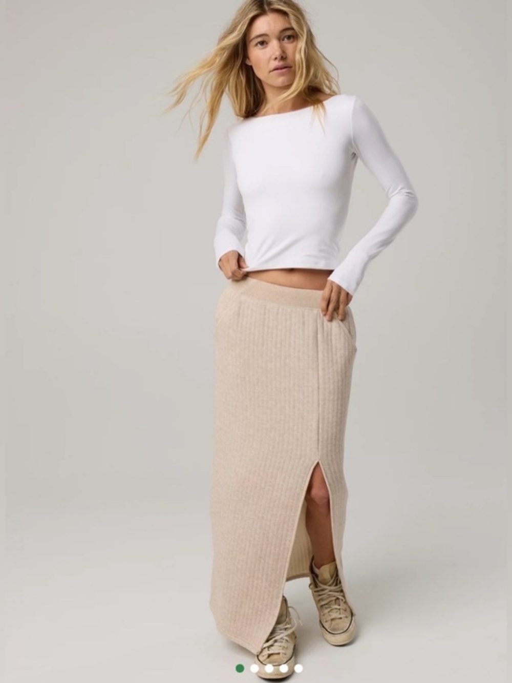 OFFLINE Coffee Run Maxi Skirt